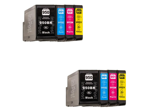 950XL/951XL HP Cartouches d’Encre Compatibles – 2 Multipacks