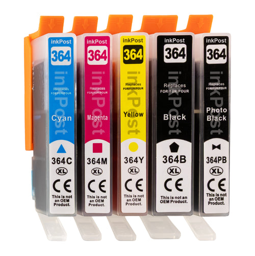 364XL Compatible HP – 1 Pack Multipack + 1 Photo Noir