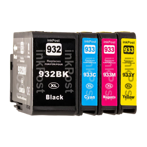 932XL/933XL HP Cartouches d’Encre Compatibles – 1 Multipack