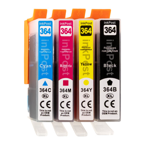 364XL HP Cartouches d’Encre Compatibles – 1 Multipack