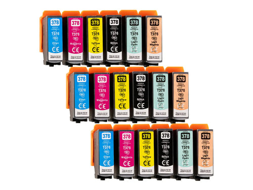 378XL Compatible Epson – Lot de 3 Cartouches d’Encre